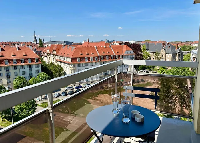 Apartment 8th Floor With 2 Balconies Strasbourg